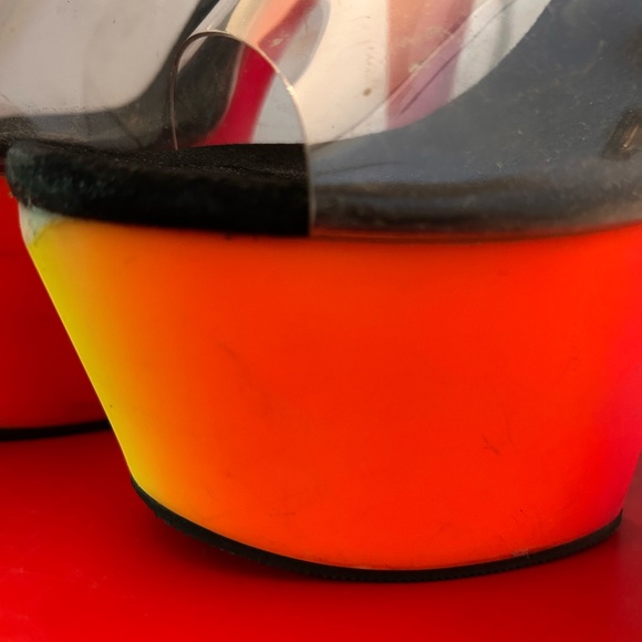 Pleaser Rainbow Heels - Picture 11 of 15